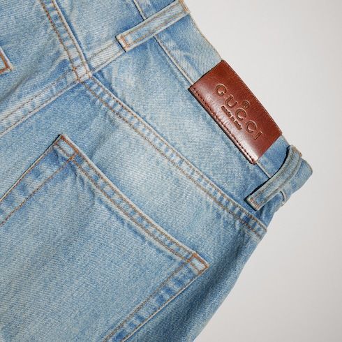 Women's Soft Coated Cotton Denim Pants