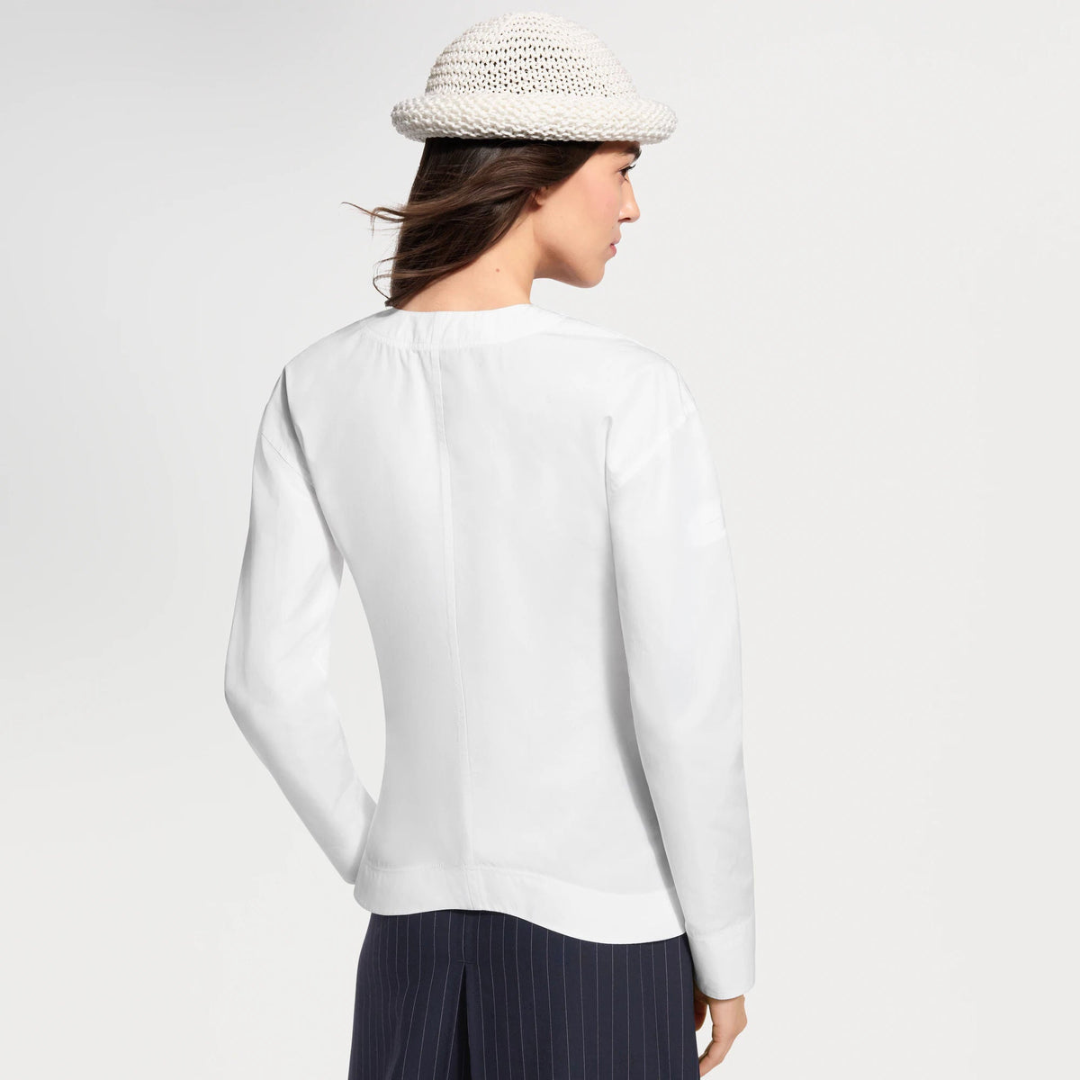 Women's Asymmetrical Bib Blouse
