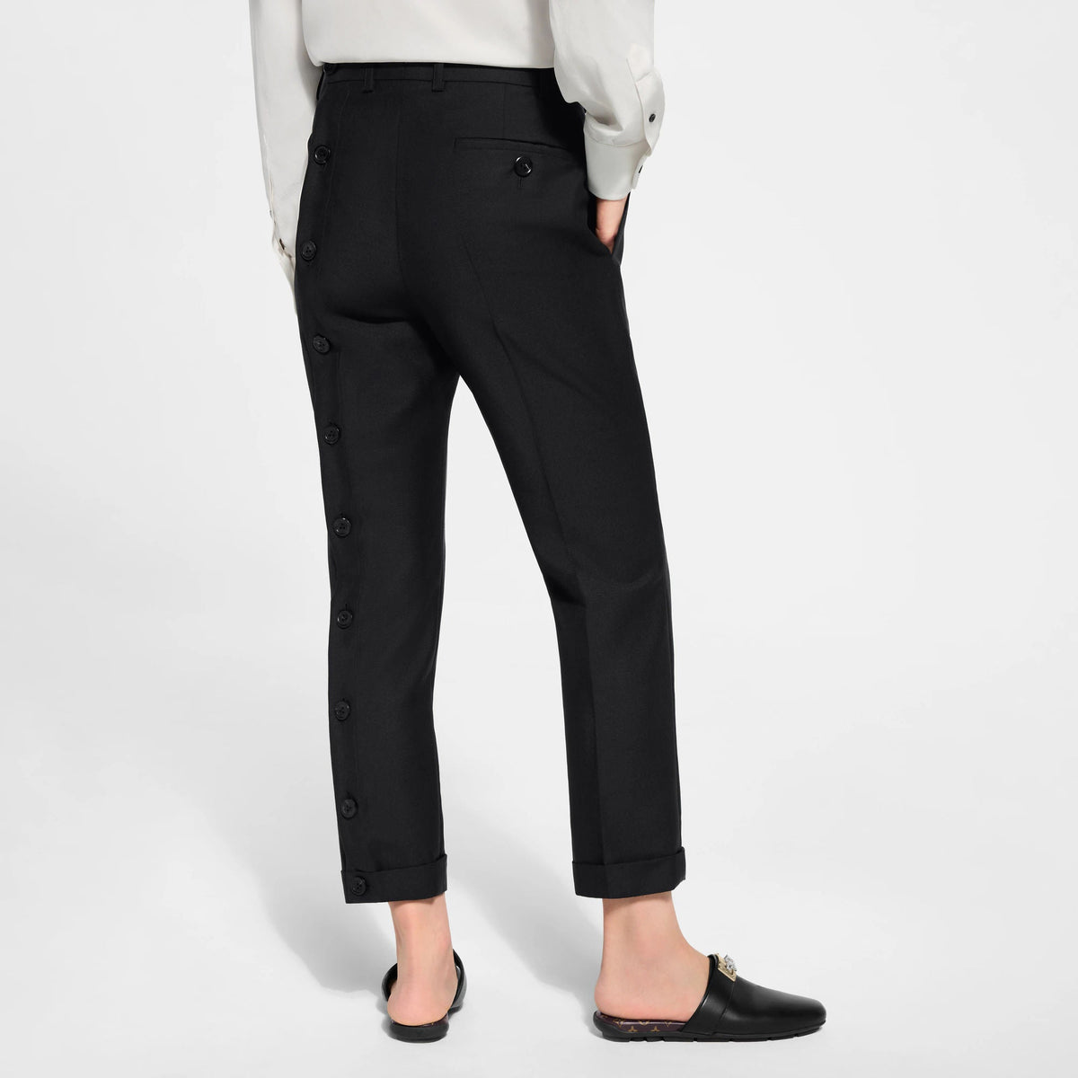 Women's Button Leg Tailored Pants