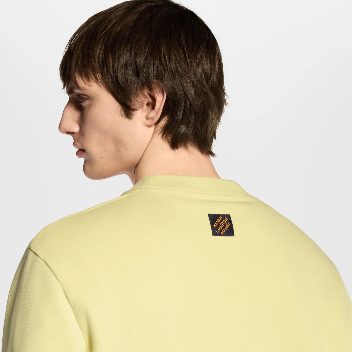 Women's Embroidered Signature Cotton Crewneck
