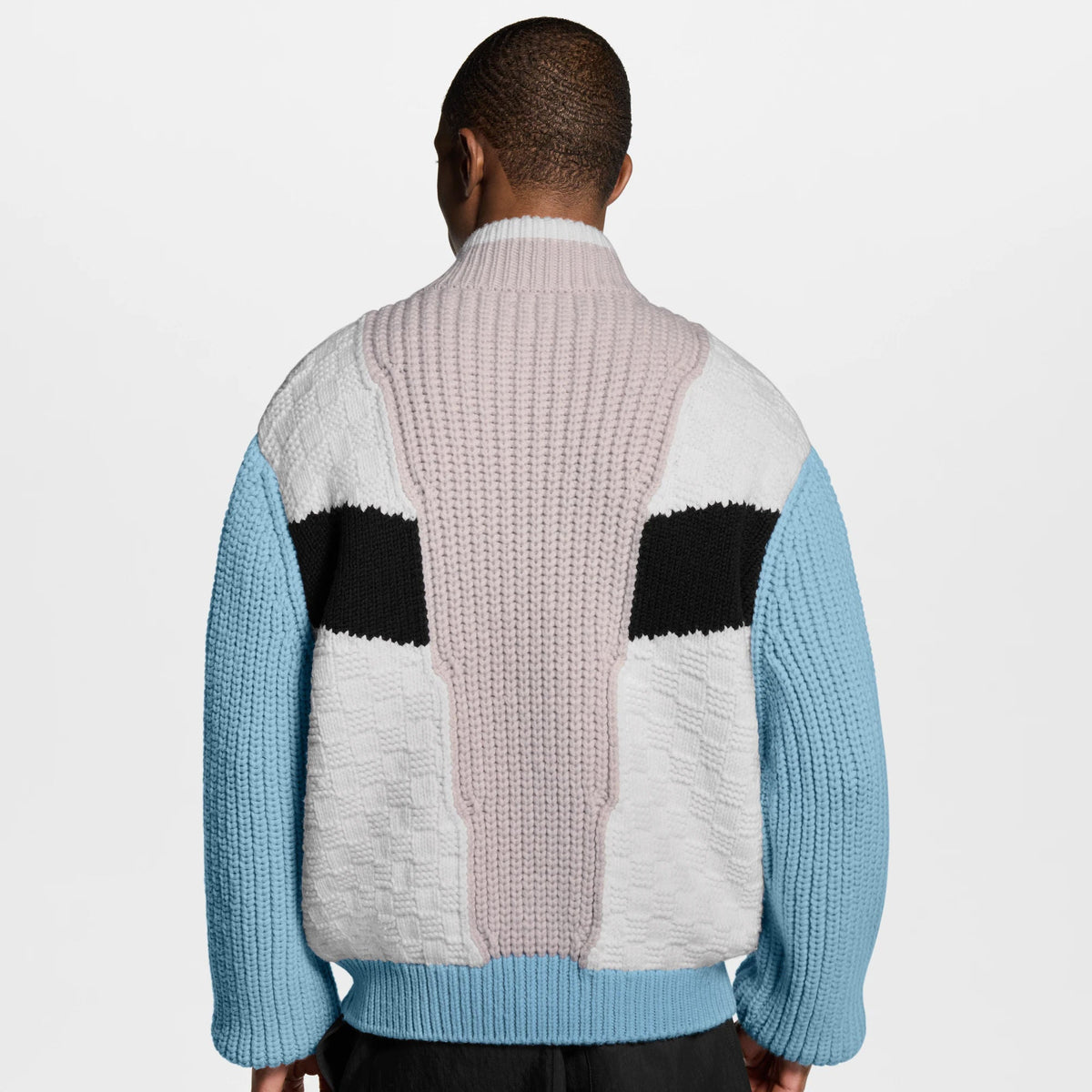 Men's Knitted Signature Wool Blend Tracktop