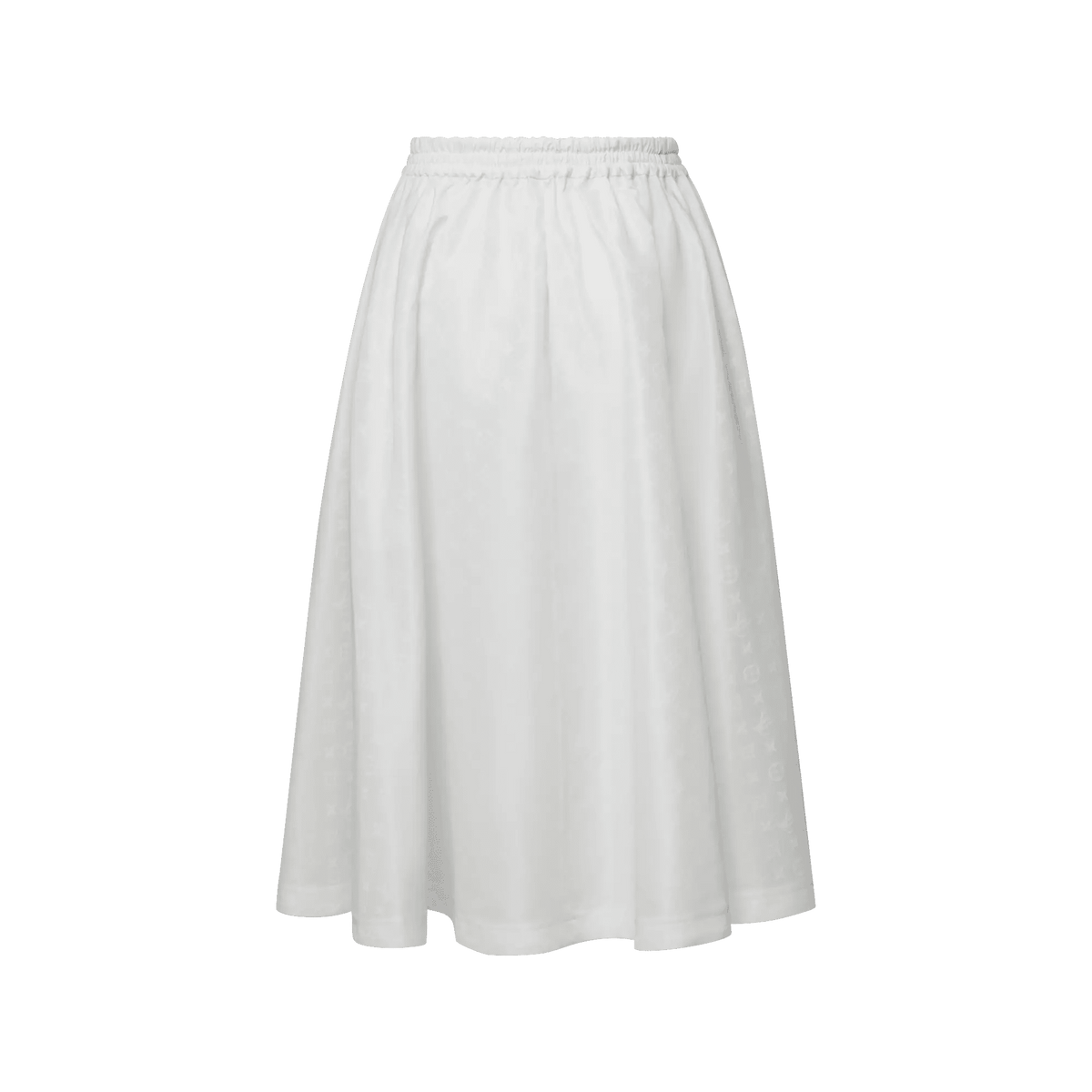 Women's Monogram Jacquard Zipper Front Skirt