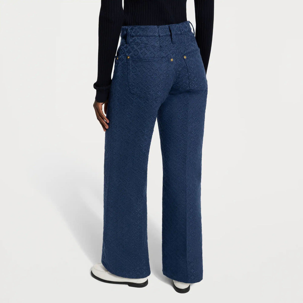 Women's Monogram Jacquard Flared Pants