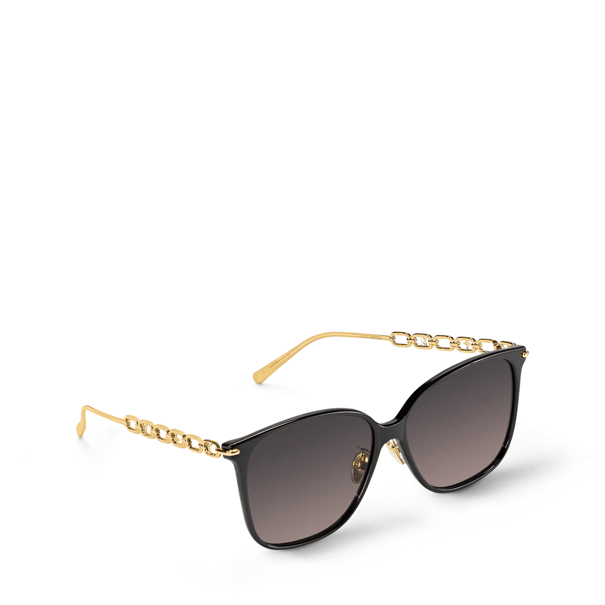 Women's Chain Two Classique Square Sunglasses