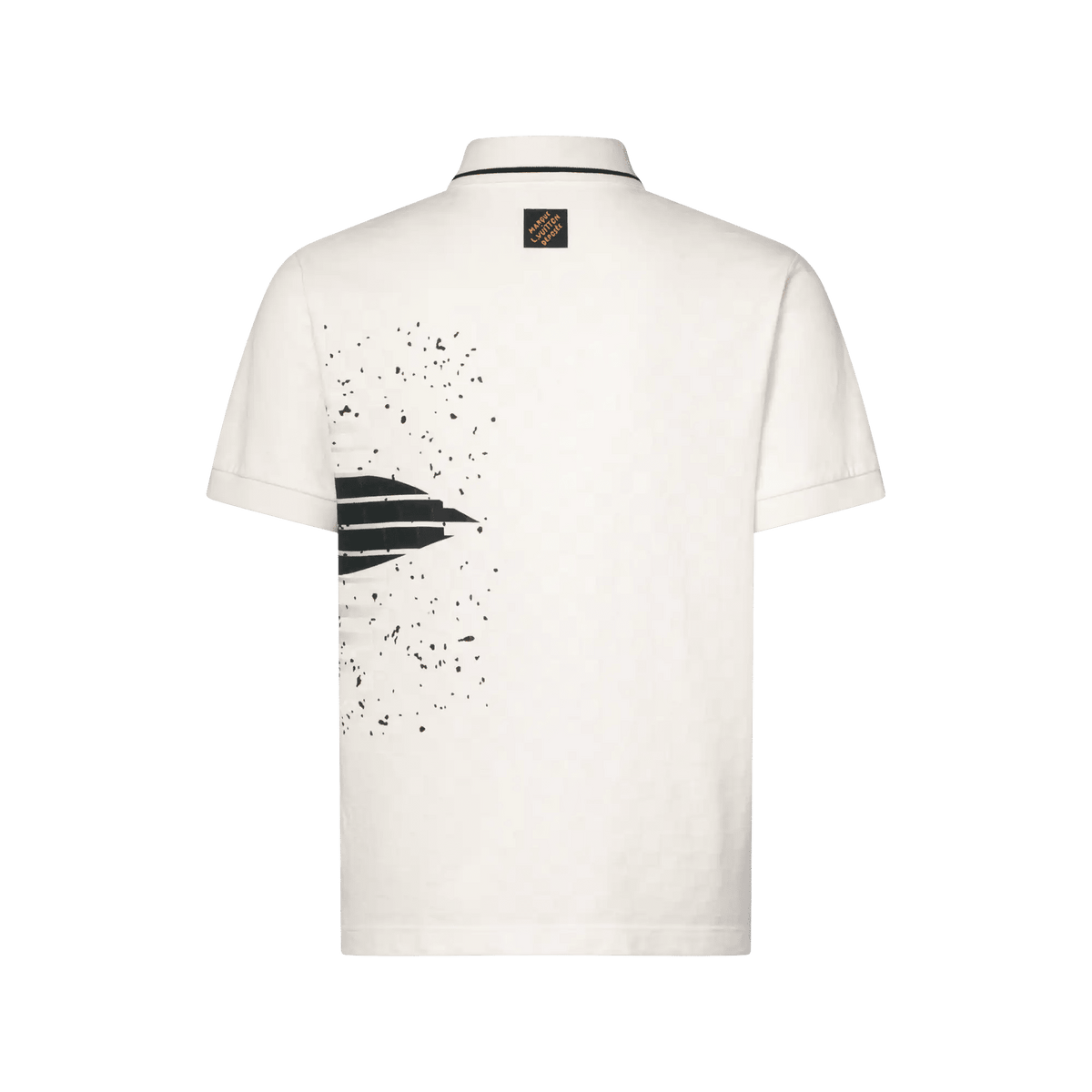 Men's Dynamic Flower Short-Sleeved Polo Shirt