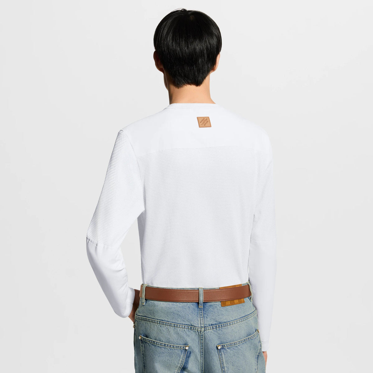 Men's Waffle Long-Sleeved Outdoor T-Shirt