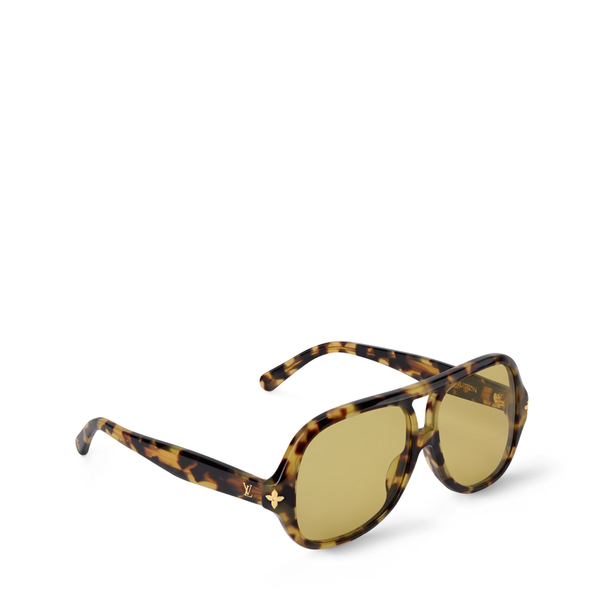 Women's Aura Flower Square Pilot Sunglasses