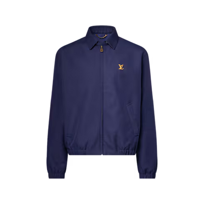 Men's Cotton-Wool Blend Coach Jacket