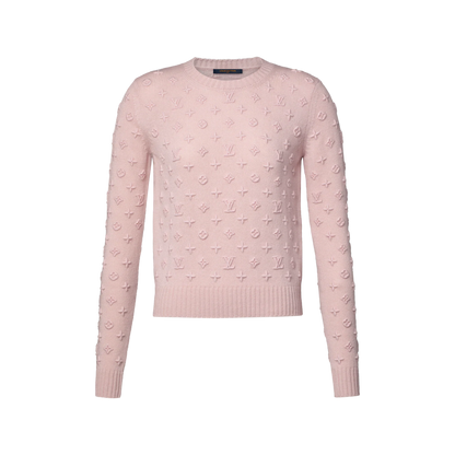 Women's 3D Monogram Cashmere Pullover