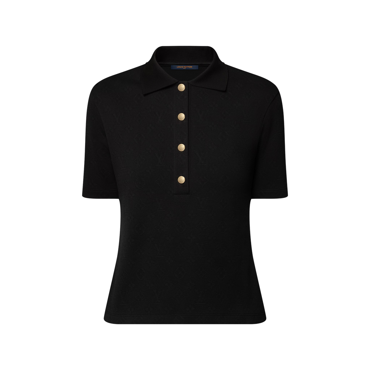 Women's Monogram Piqué Polo Top
