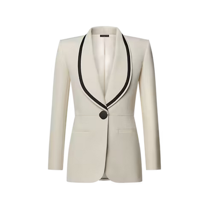 Women's Graphic Trim Blazer