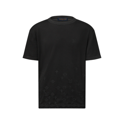 Men's Jacquard Short-Sleeved Crewneck