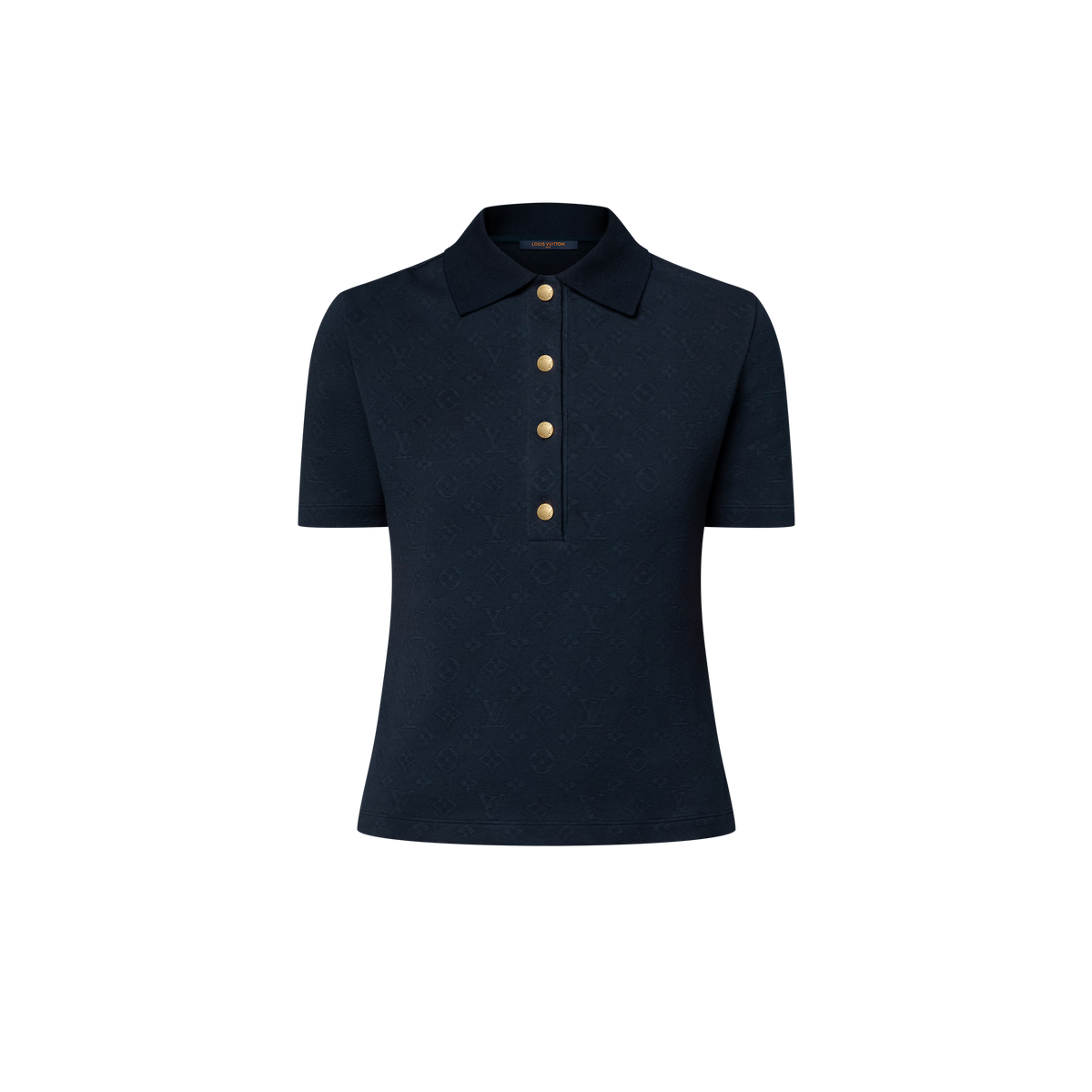 Women's Monogram Piqué Polo Top