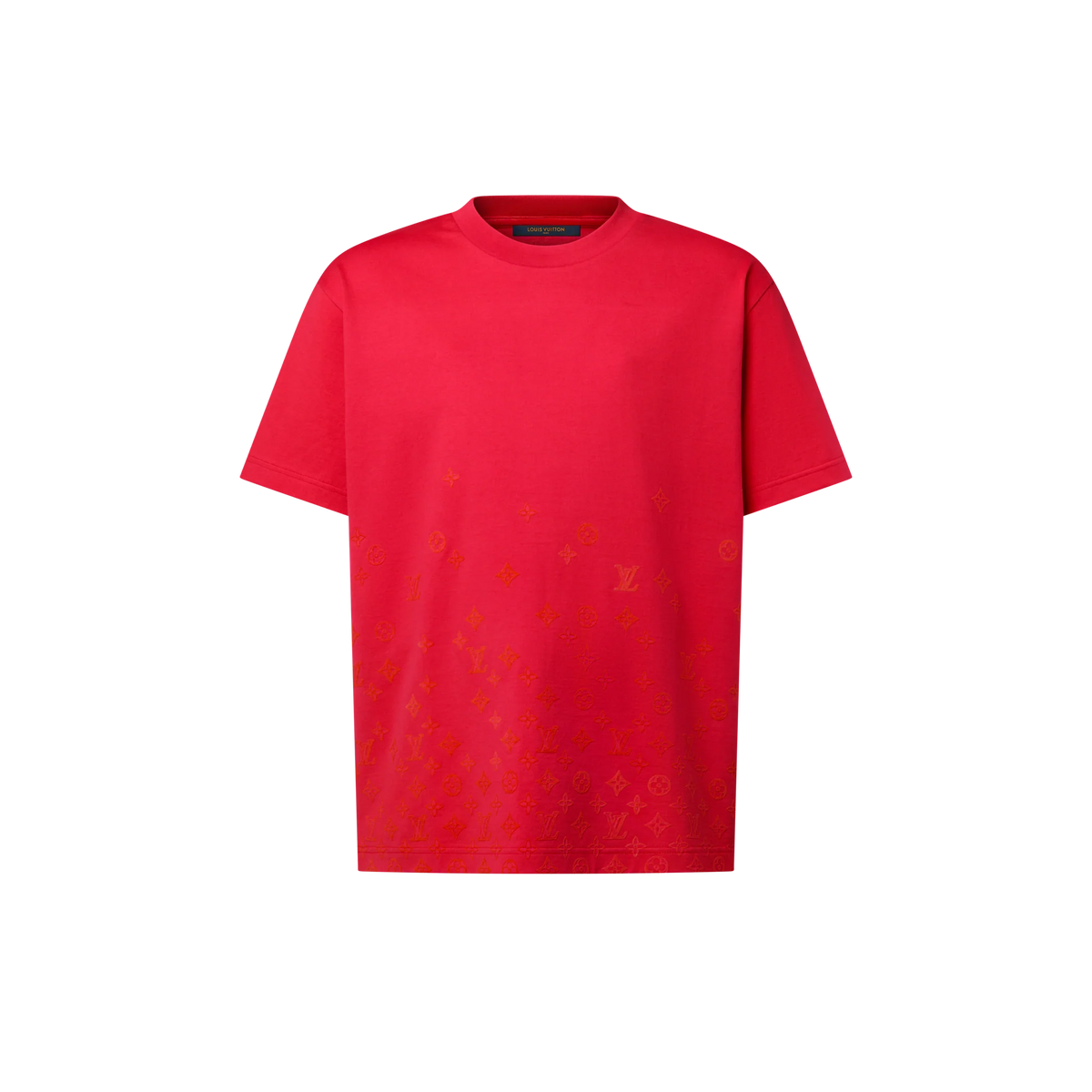 Men's Gradient Signature Flock Print T-Shirt