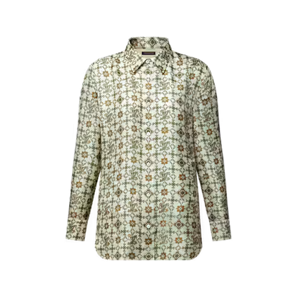 Women's Nouveau Monogram Silk Shirt