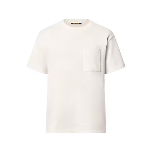 Men's Pique Cotton Short-Sleeved T-Shirt