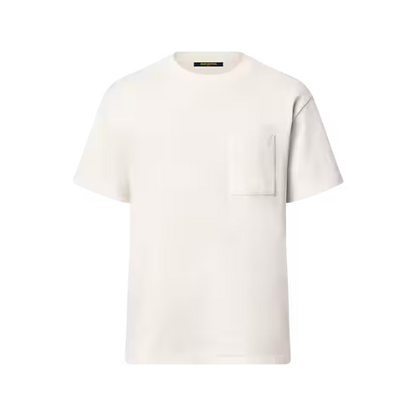 Men's Pique Cotton Short-Sleeved T-Shirt