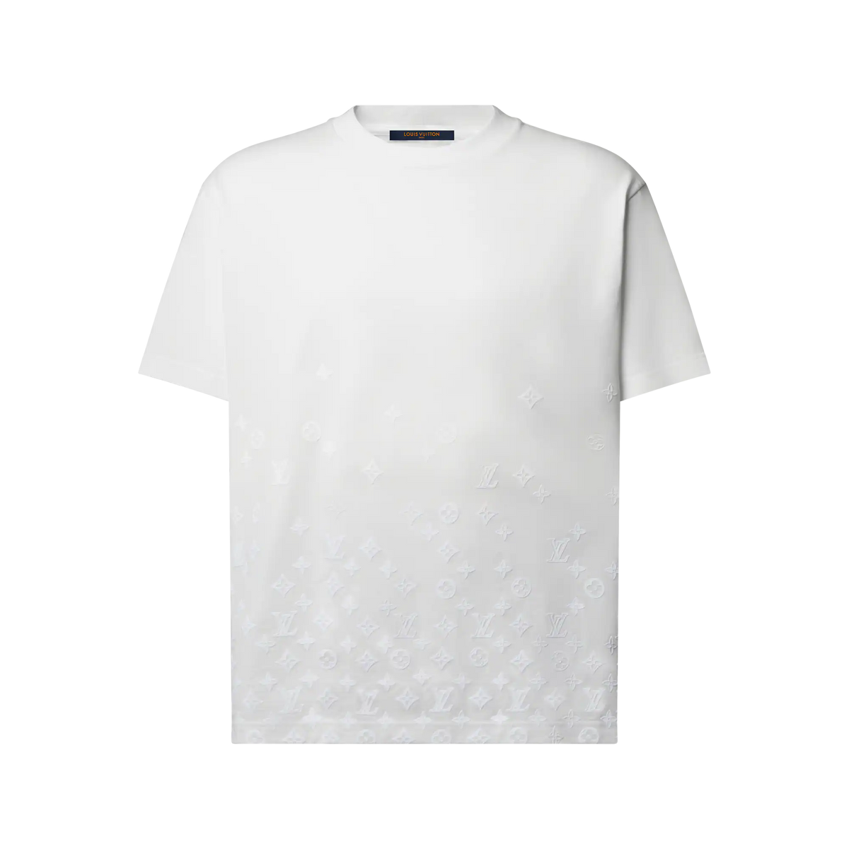 Men's Gradient Signature Flock Print T-Shirt