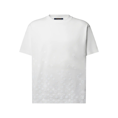 Men's Gradient Signature Flock Print T-Shirt