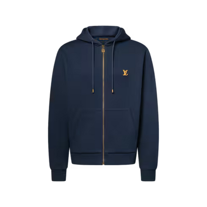 Men's Zippered Hoodie with Signature