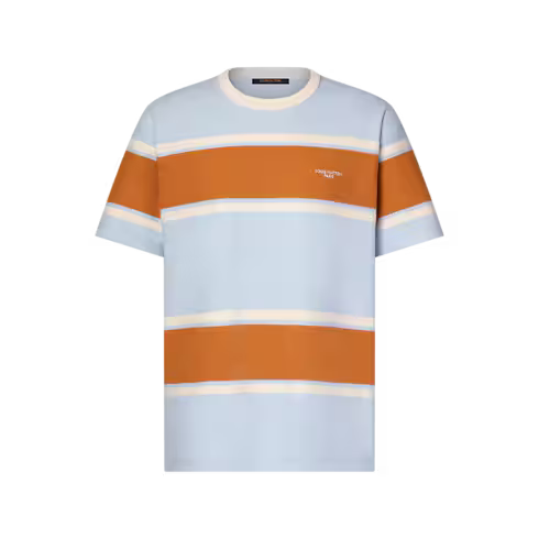 Men's Striped Short-Sleeved T-Shirt