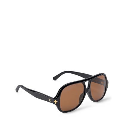 Women's Aura Flower Square Pilot Sunglasses
