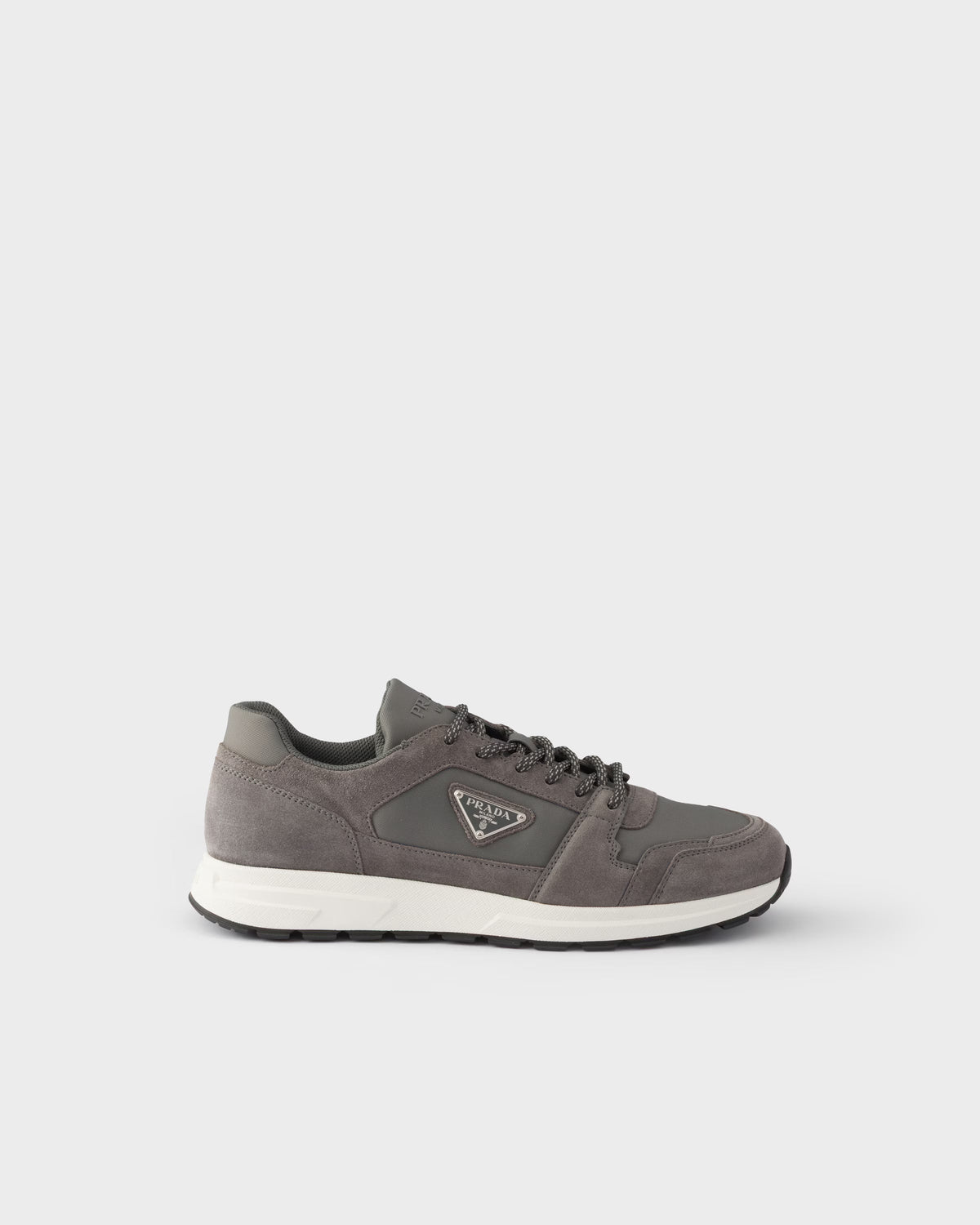 Prada Prax Suede and Re-Nylon Men's Shoes