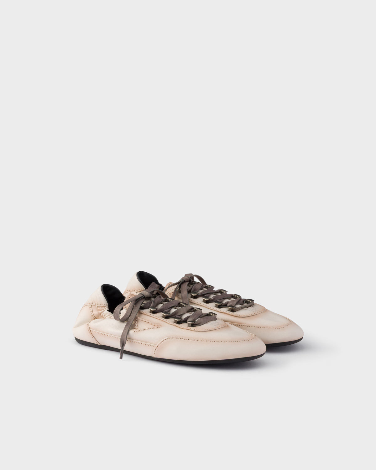 Prada Collapse Nappa Leather Men's Shoes