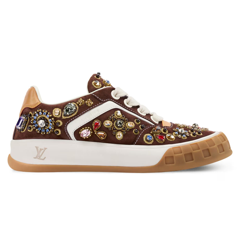 LV Tilted Sneaker Brown