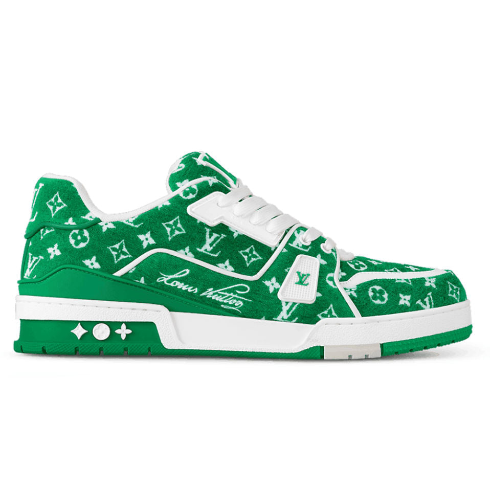 Louis Vuitton LV Trainer Sneaker ‘Green Monogram’