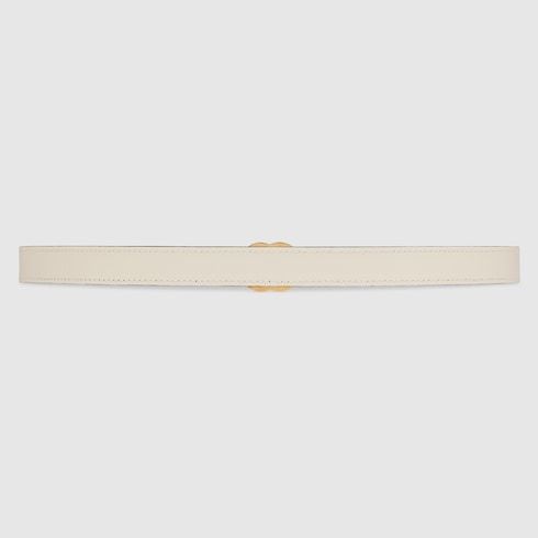 Women's Thin Reversible Leather Belt