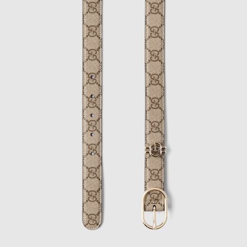 Women's Monogram Oval Buckle Belt