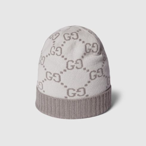 Men's Cashmere Jacquard Beanie Hat
