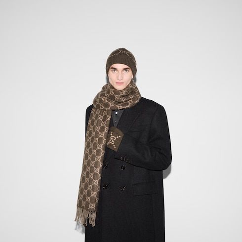 Women's Cashmere Gloves with Rib Knit Trim