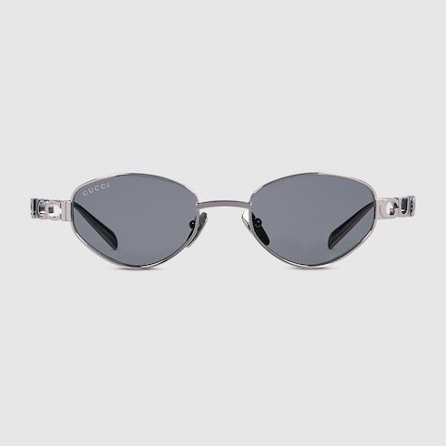 Men's Oval Frame Sunglasses