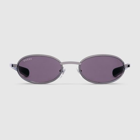 Men's Oval Frame Sunglasses