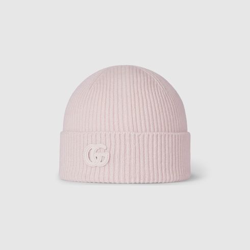 Women's Cashmere Hat with Patch