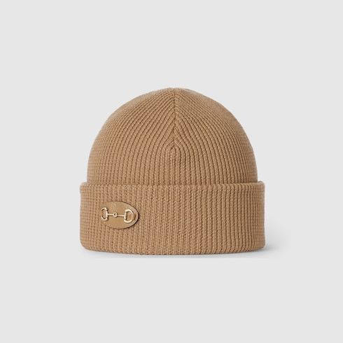 Women's Wool Hat with Horsebit