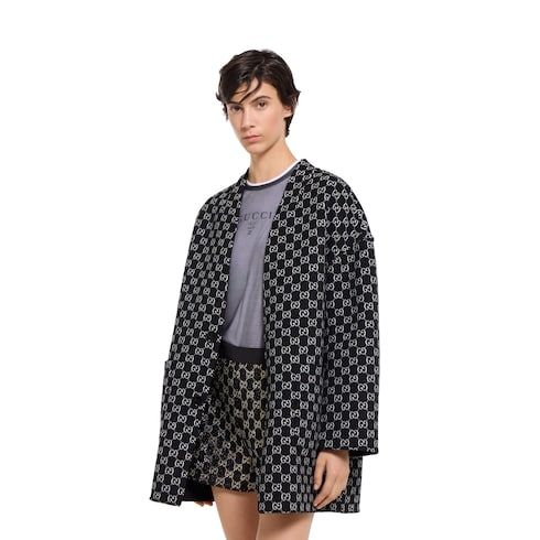 Women's Reversible Silk Wool Coat