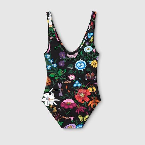 Women's Printed Sparkling Jersey Swimsuit