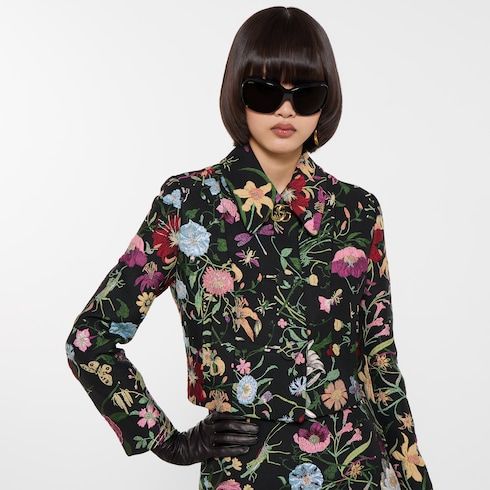 Women's Flora Silk Brocade Jacket