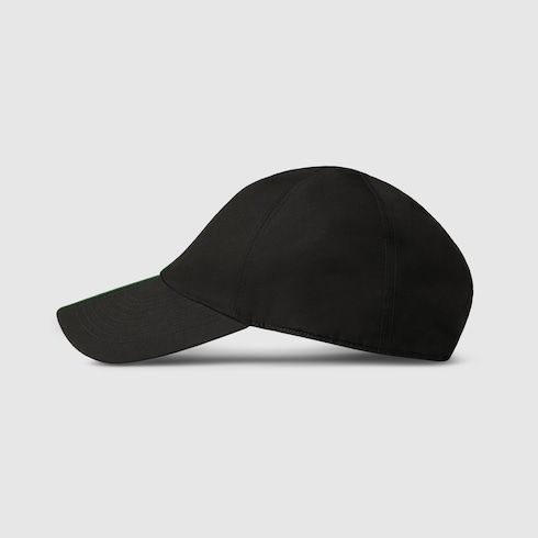 Men's Web Stripe Cotton Blend Baseball Cap