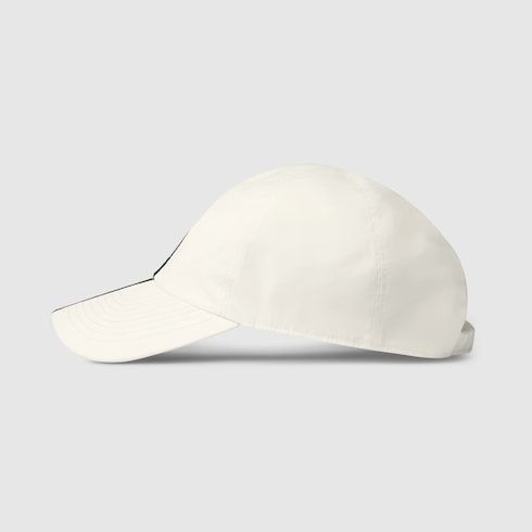 Men's Web Stripe Cotton Blend Baseball Cap