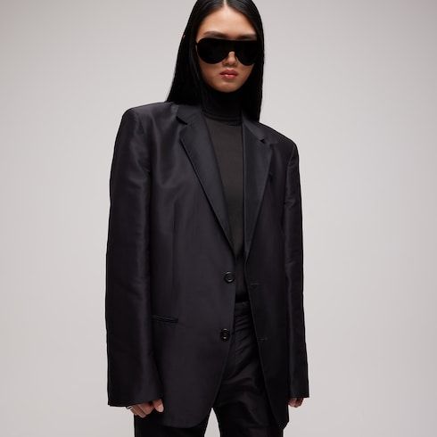 Women's Fine Silk Faille Jacket