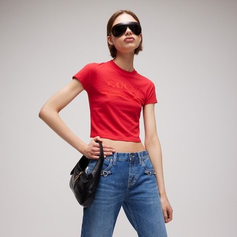 Women's Printed Cotton Jersey T-Shirt