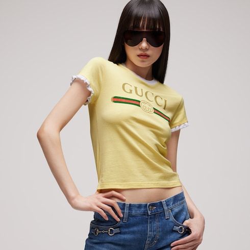 Women's Printed Cotton Jersey T-Shirt