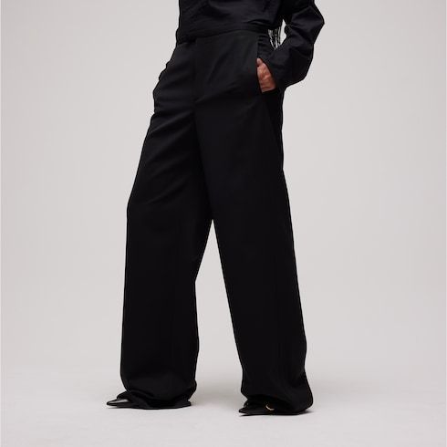 Women's Light Wool Tailored Pants