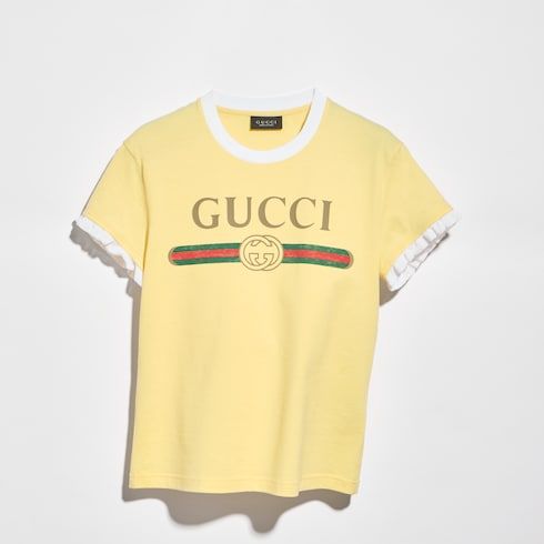 Women's Printed Cotton Jersey T-Shirt