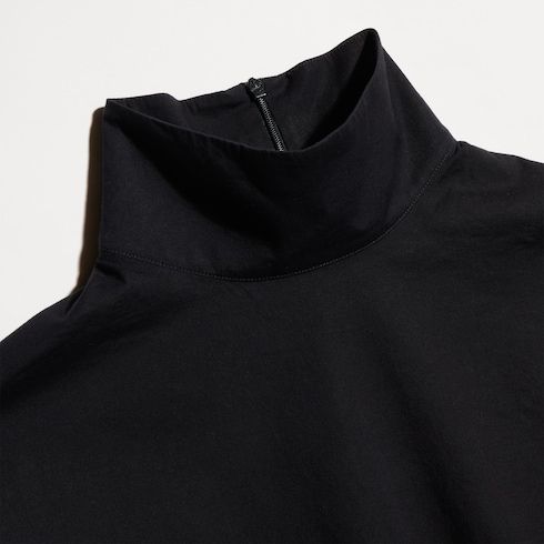 Women's Washed Cotton Poplin Long-Sleeved T-Shirt
