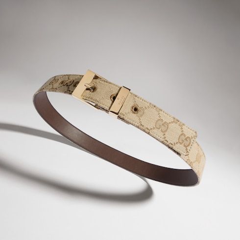 Women's Squared Buckle Canvas Belt